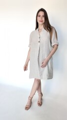 Vestido Soren Beige