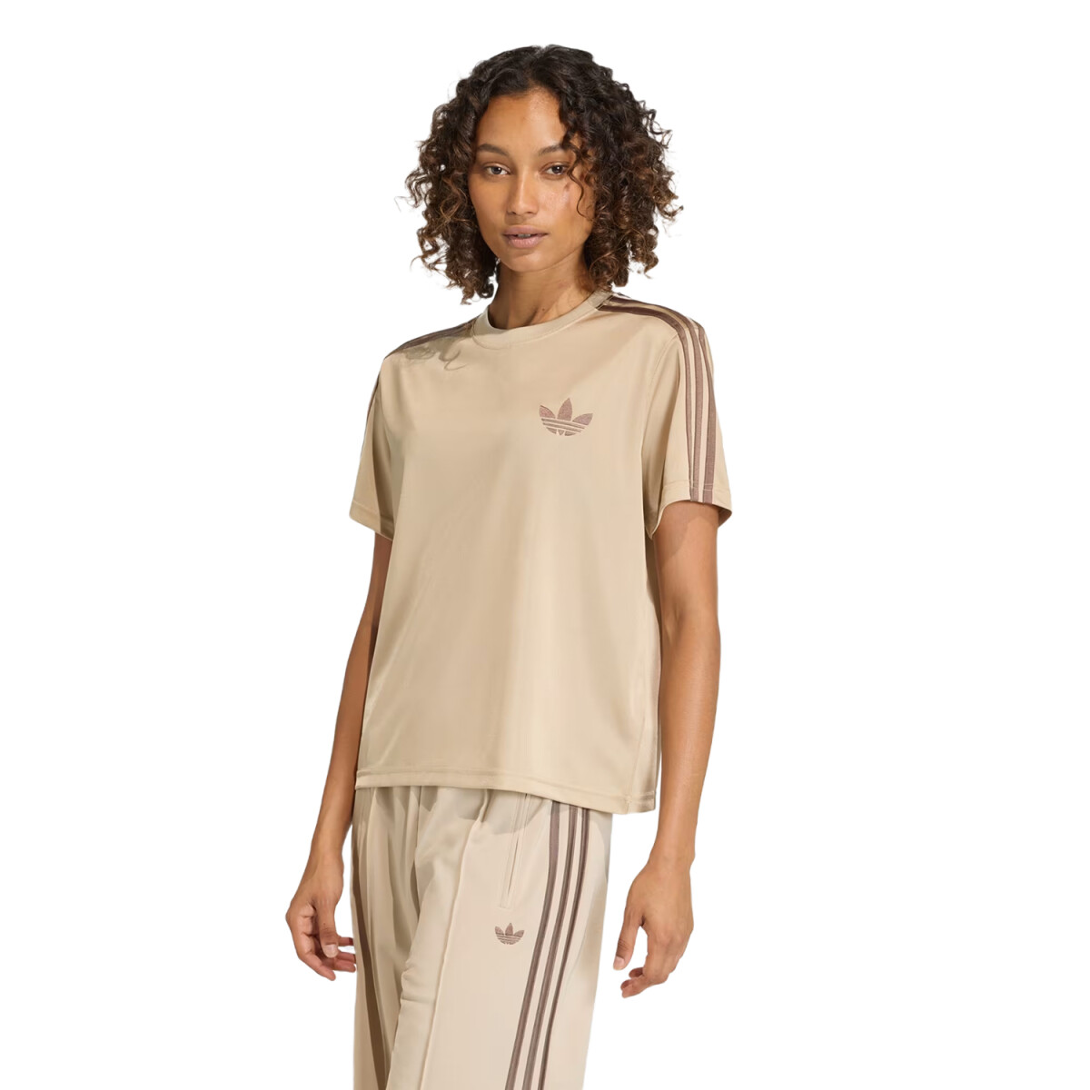 Remera Adidas Fb Tee - Beige 