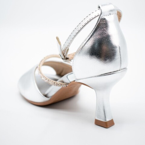SANDALIA 35-41 PRATA/ROSA