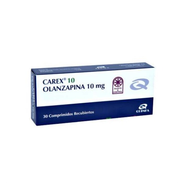 CAREX 10 MG. CJ X 30 COMP. única
