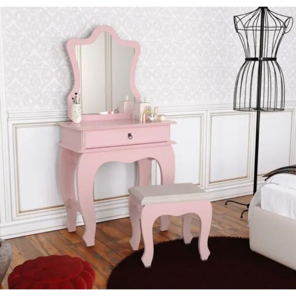TOCADOR BABY LUXO - ROSA TOCADOR BABY LUXO - ROSA