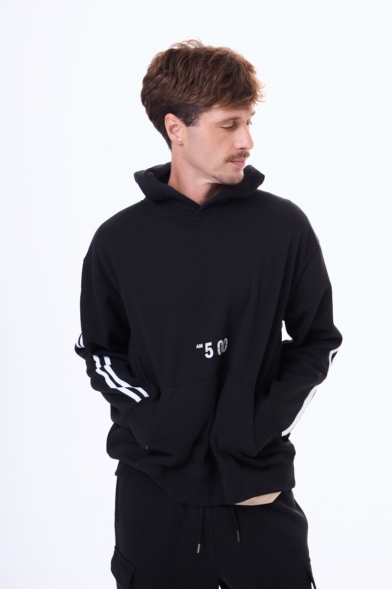 Buzo de felpa Valencia Negro