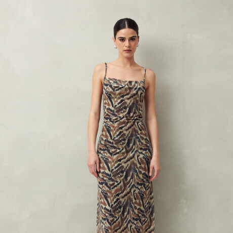 VESTIDO ANORA Animal Print