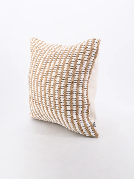 FUNDA DE ALMOHADON YORK BEIGE
