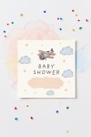 Tarjeta 10x10 baby shower DISEÑO 3