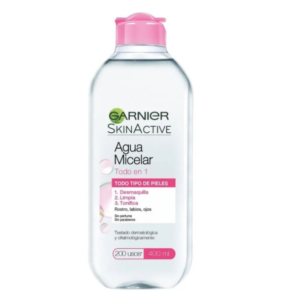 Agua Micelar Garnier Clásica Desmaquillante 400ml Agua Micelar Garnier Clásica Desmaquillante 400ml