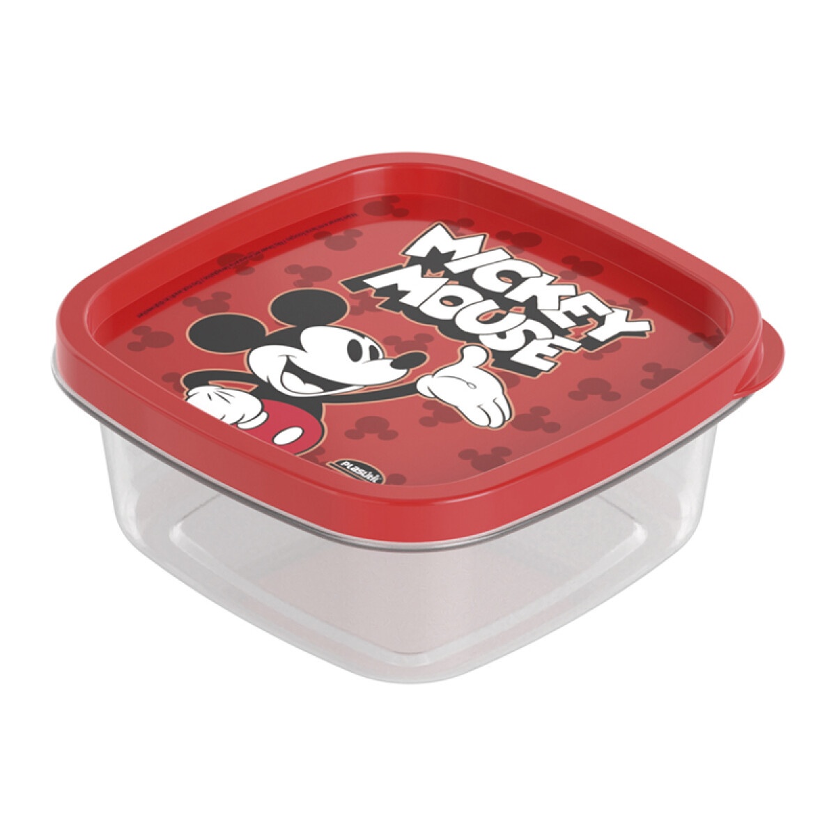 Pote Plástico Mickey 580 ml - ROJO 