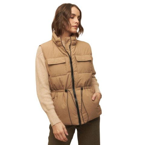 CHALECO ROLLER S-XXL TOSTADO