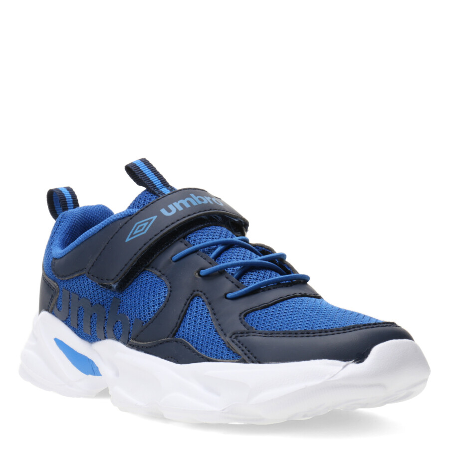 Championes Infantiles Umbro Brand Junior Azul Real - Azul Marino