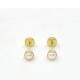 Abridores en Oro 18 K Y Perlas Con Engarce 3 Aritos Abridores en Oro 18 K Y Perlas Con Engarce 3 Aritos