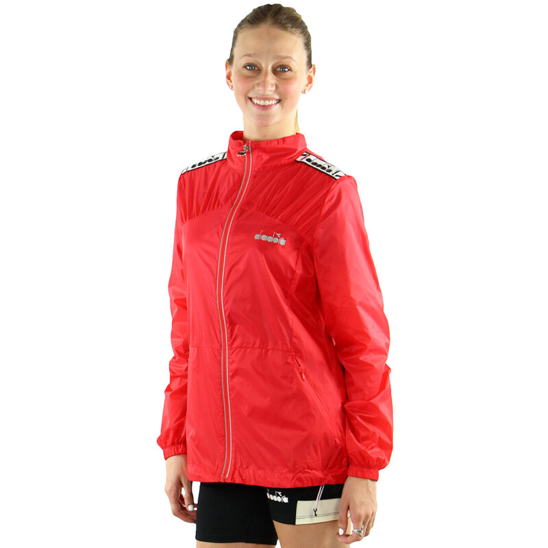 Diadora T2 L. Campera Lightweight Wind Jacket Rojo