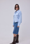 Camisa Dalia Celeste