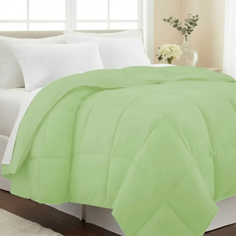 Acolchado de Plumas King Size Home Class VERDE