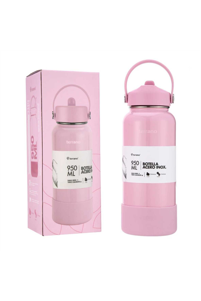 BOTELLA TÉRMICA TERRANO 950ML MIAMI PINK