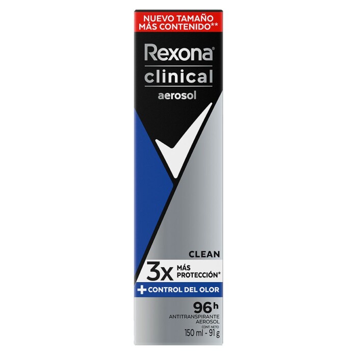 REXONA MEN CLINICAL DEO SPRAY ANTITRANS única