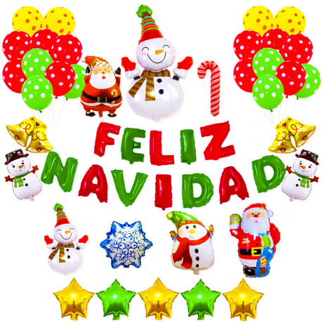 Globos Metal N8 Decora Navidad 51 Cot002001