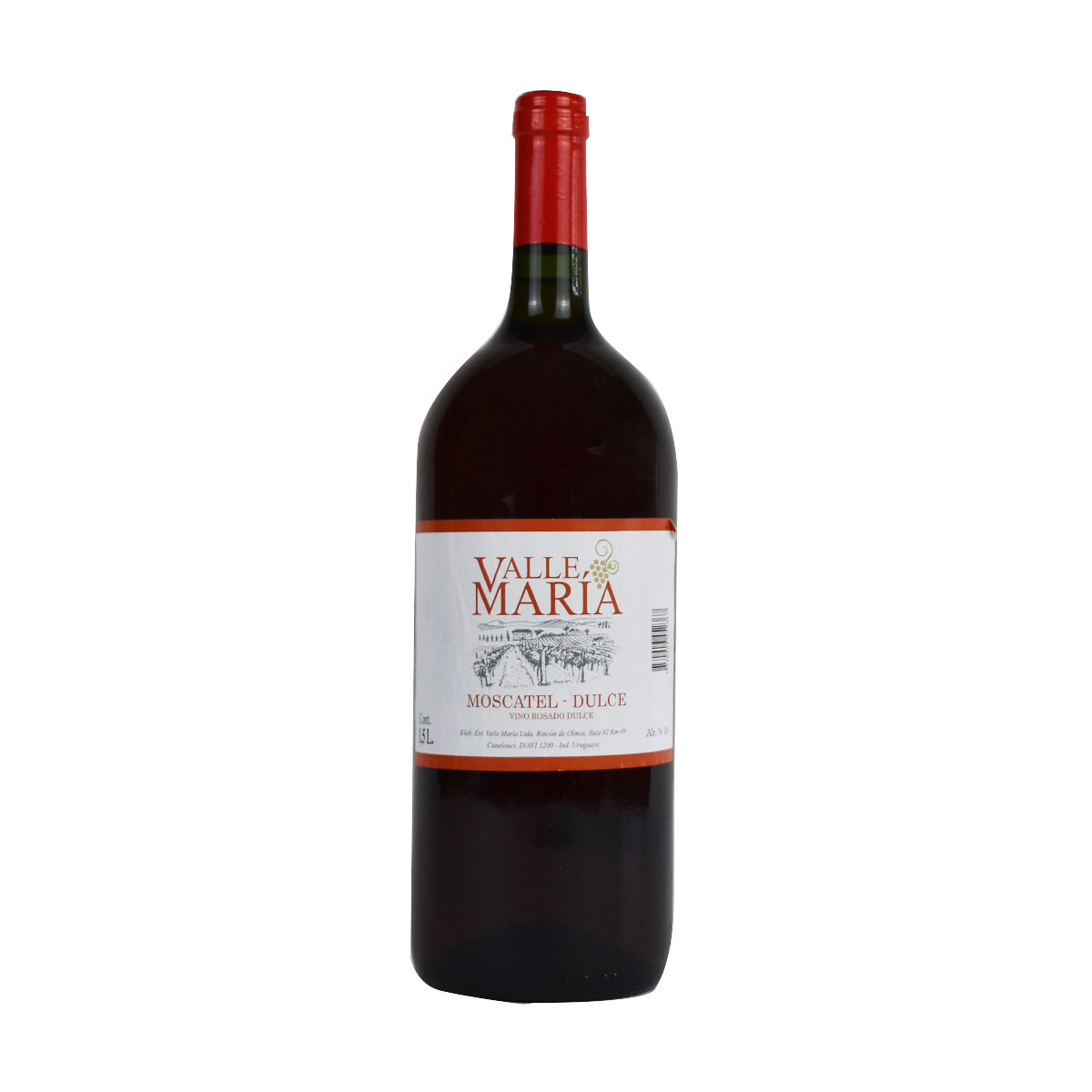 VINO VALLE MARIA 1.5L ROSADO DULCE 