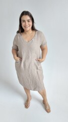 Vestido Caroline Vestido Caroline Beige