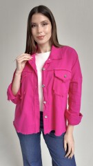 Sobre camisa Alessandrina Fucsia