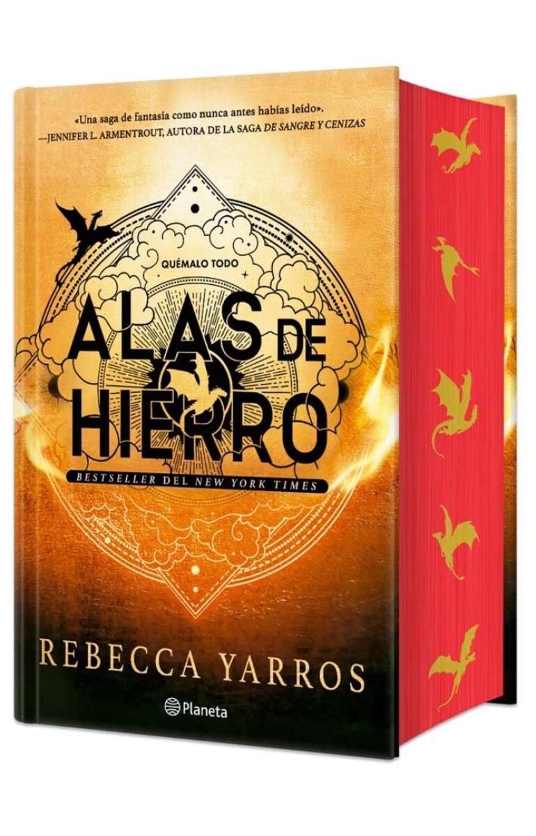 Alas de Hierro. Empíreo 02. Tapa dura y cantos pintados 