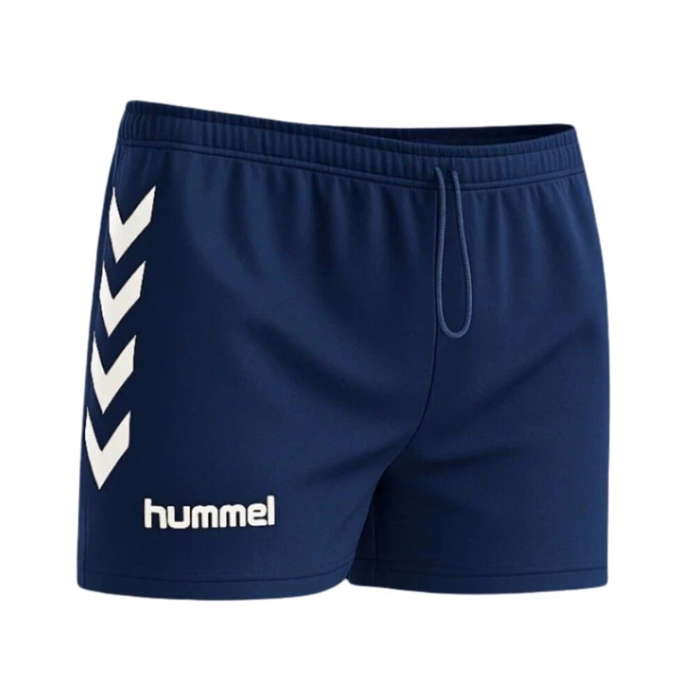 SHORT ENTRENAMIENTO MUJER AZUL MARINO
