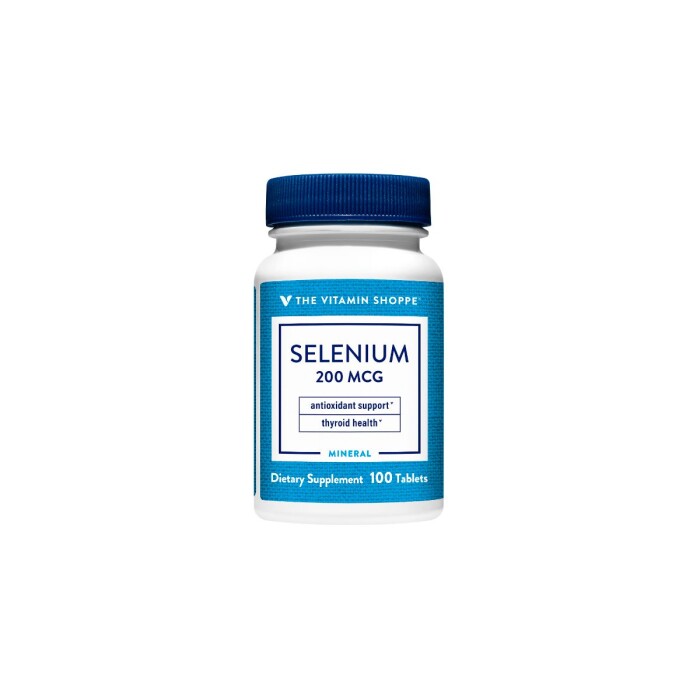 SELENIUM 200 MCG VIT. SHOPPE FR. X 100 T única