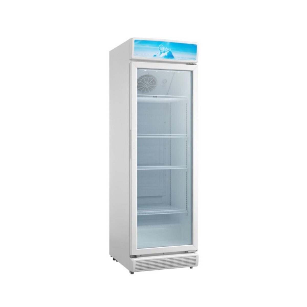 Visicooler Midea Bajo Cero 326 Lts con Cenefa 