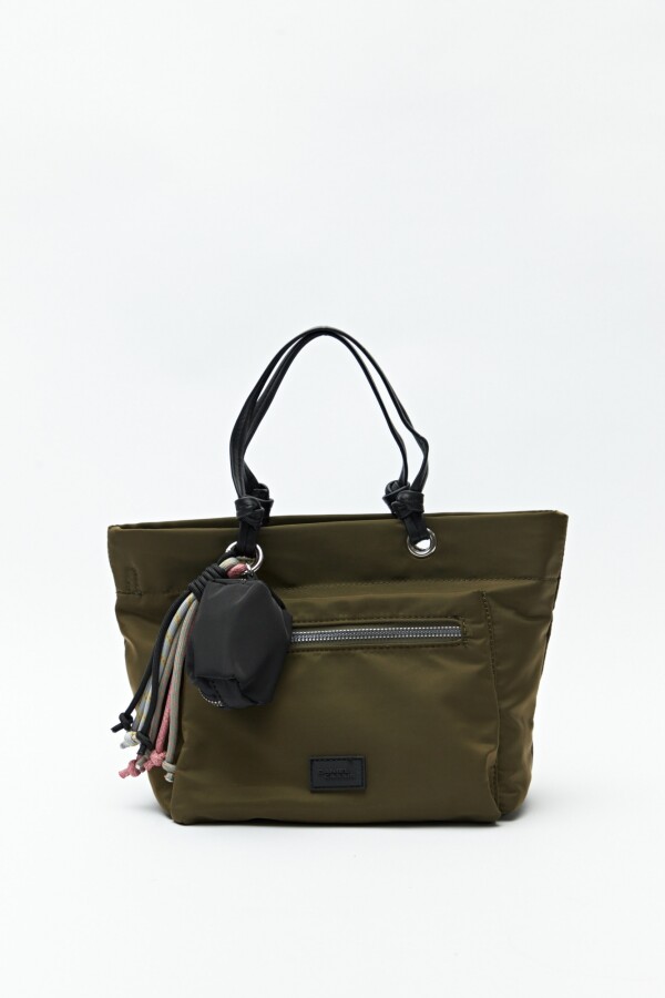 CARTERA CYRUS Verde Militar