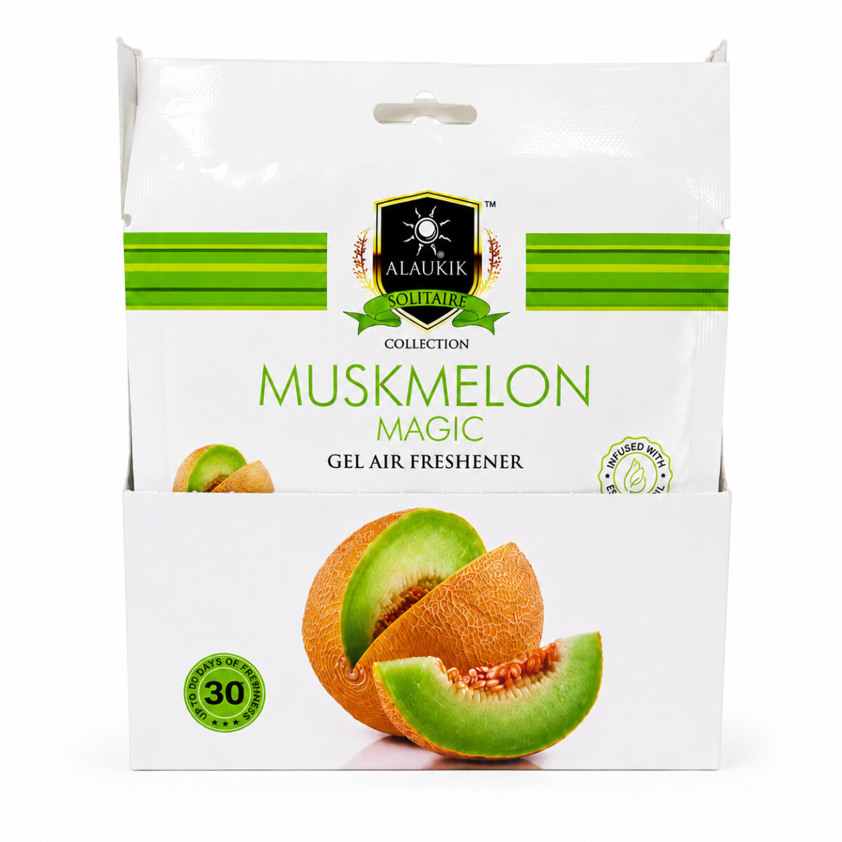 Ambientador en gel Alaukik 10g - Melón 