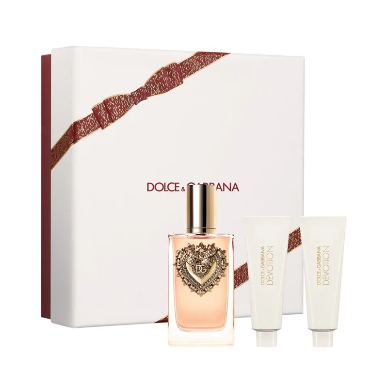 Dolce&Gabanna Devotion Eau de Parfum Estuche - EDP 100ml + Gel de Ducha 50ml + Loción Corporal 50ml - Femenino
