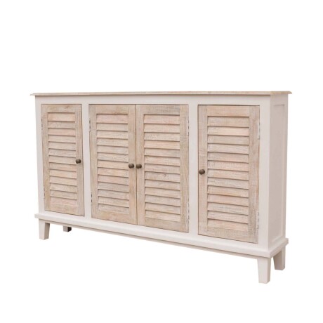 MUEBLE 4P MADERA-DE-MANGO NATURAL-BEIGE COSTA
