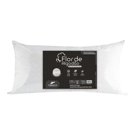 Almohada Flor de Algodón Fibrasca Plumas Ecológicas 50 x 90 cm