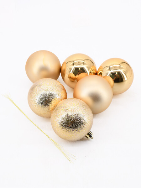 CHIRIMBOLOS 6 PCS DORADO