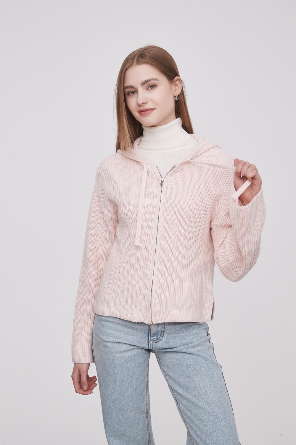 Saco Nelen Rosa Claro