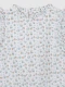 Camisa Florecitas Con Volantes Blanco