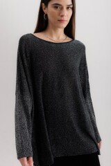 Sweater Tossa Negro Lurex