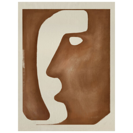 CUADRO MDF MARRON FACE, 60 80, 60*80