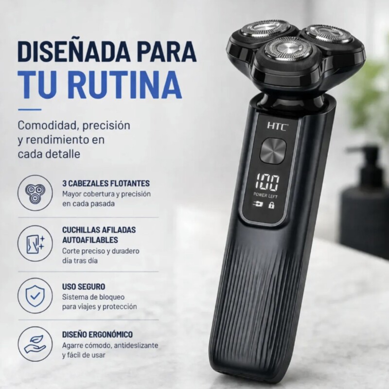 Afeitadora Htc Inalambrica Modelo Gt-600 Afeitadora Htc Inalambrica Modelo Gt-600