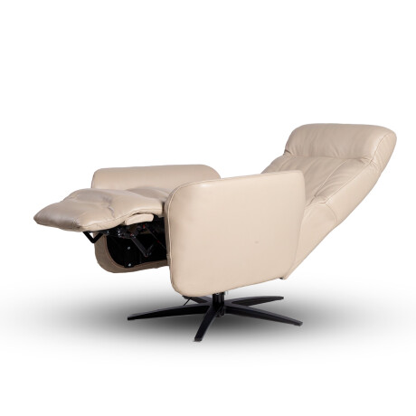 Butaca Space (Reclinable eléctrica) - Cuero Básico 519 (Beige)