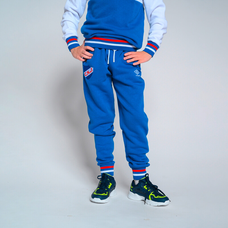 Pantalón Largo Plaquet de Niños Azul