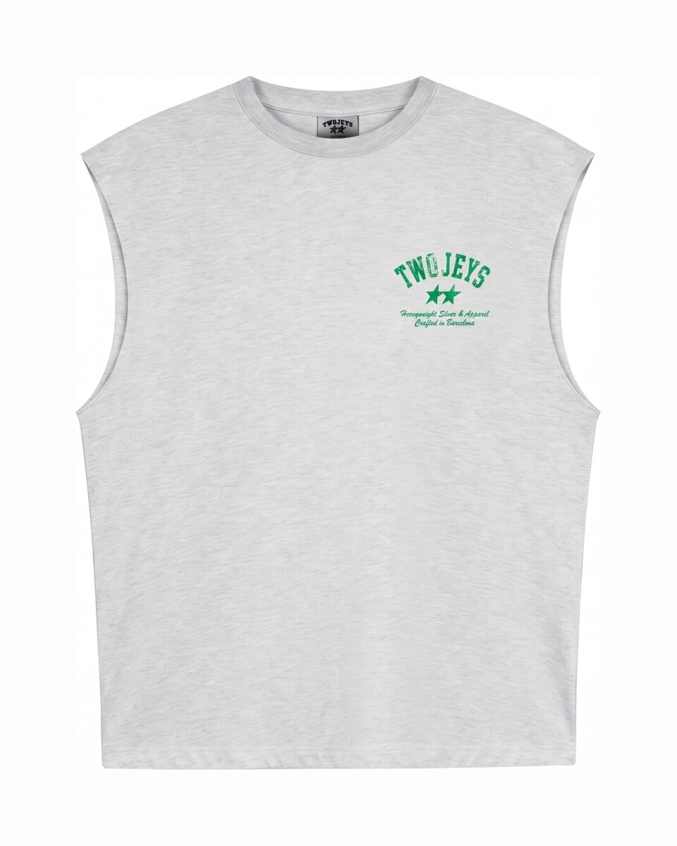 Musculosa TwoJeys Basic Dirty - Gris 