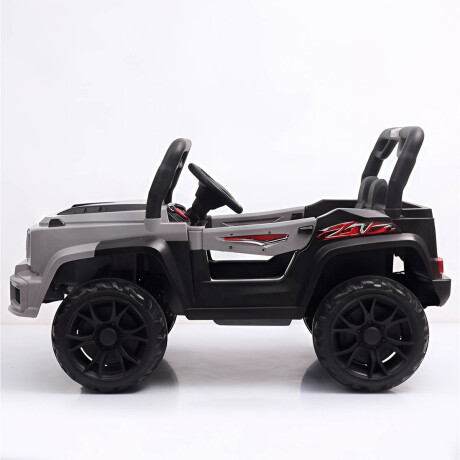 Auto A Bateria Cuatriciclo Wagon 4x4 C/control Remoto Gris
