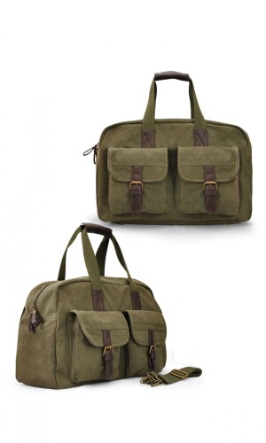 BOLSO CANVAS SIERRA NEVADA VERDE MILITAR