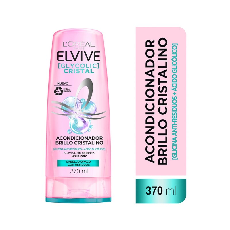Acondicionador Elvive Glycolic Cristal 370 Ml. Acondicionador Elvive Glycolic Cristal 370 Ml.