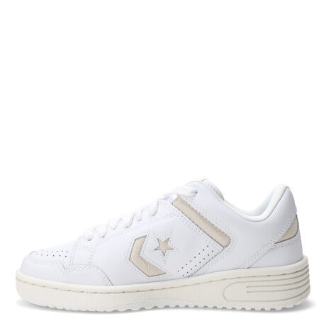 Championes Unisex Converse Weapon Blanco - Gris