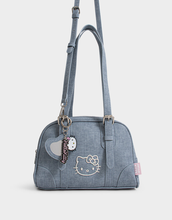 Marroquinería Licencias Cartera Denim "hello Kitty" - Combinacion Multicolor
