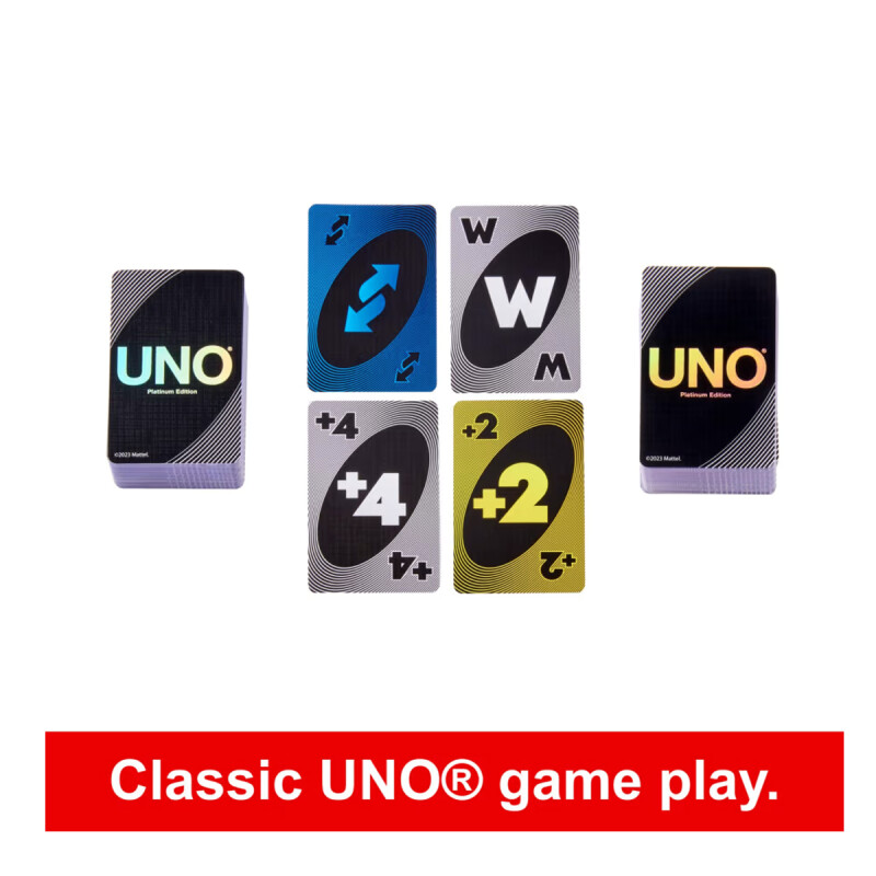 UNO Platinum Edition Mattel UNO Platinum Edition Mattel