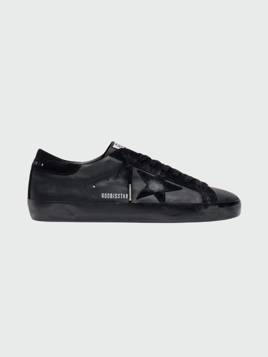 GOLDEN GOOSE - Zapatillas Super- Star de hombre Napa con estrella 