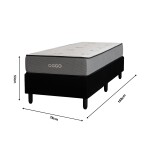 SOMMIER MEGA DENSIDAD 1 PLAZA SOMMIER MEGA DENSIDAD 1 PLAZA