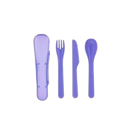Cubiertos con estuche Violeta